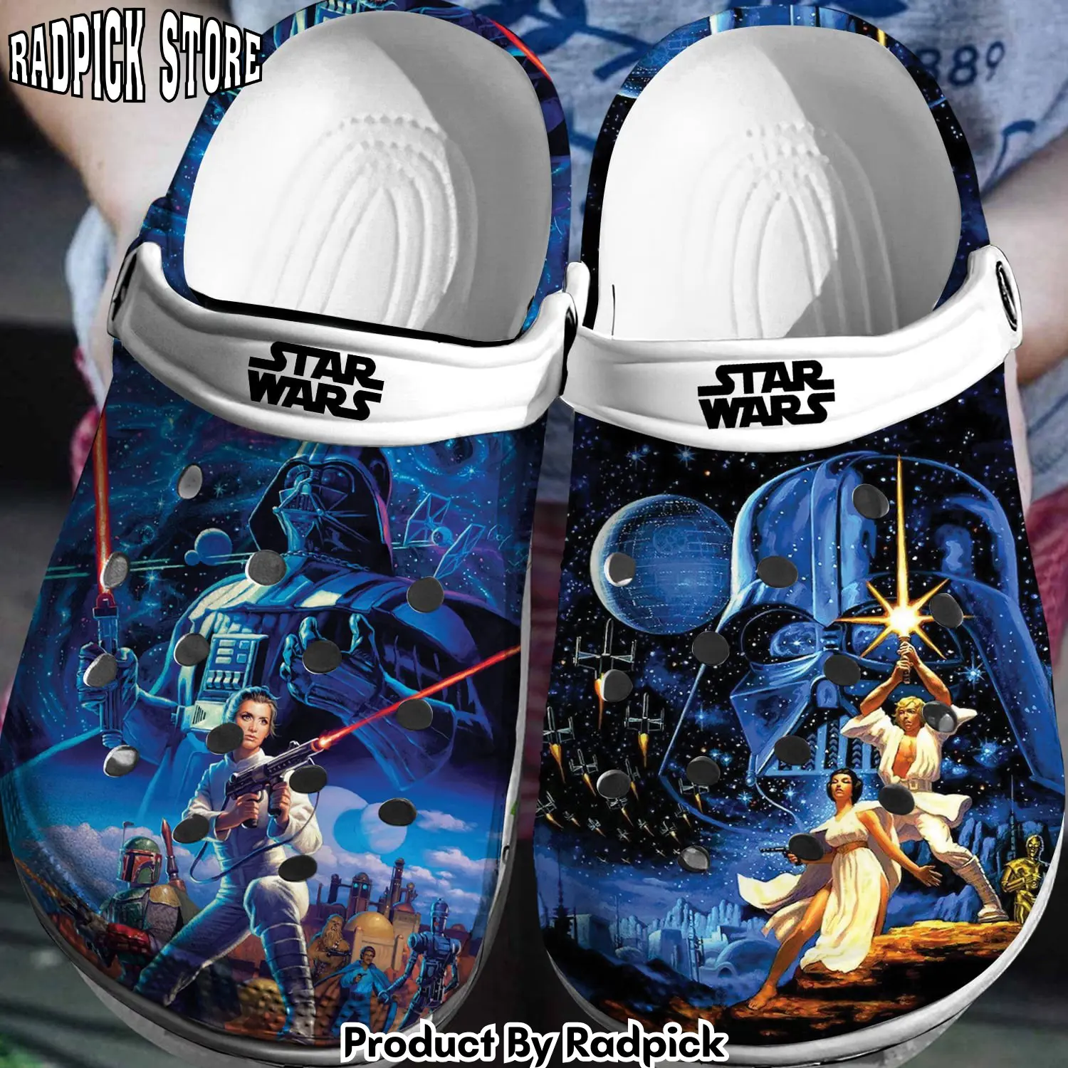 Radpick star war clogs for mens and womens 3d clog shoes rp6521241